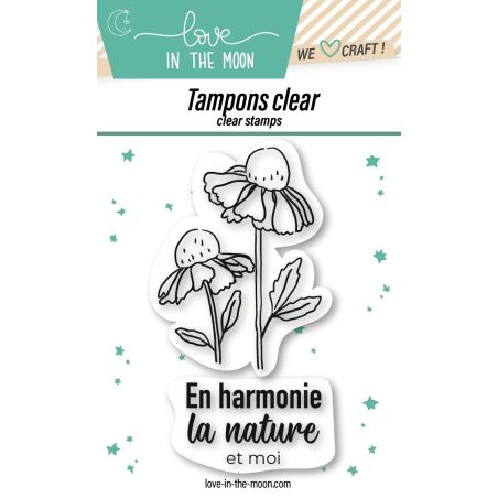 Planche de tampons - Harmonie nature - Love in the Moon