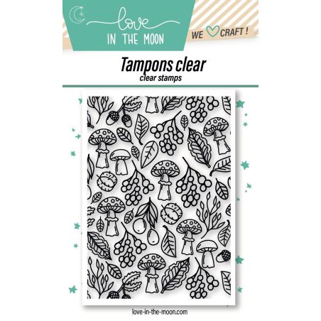 Planche de tampons - Texture automne - Love in the Moon