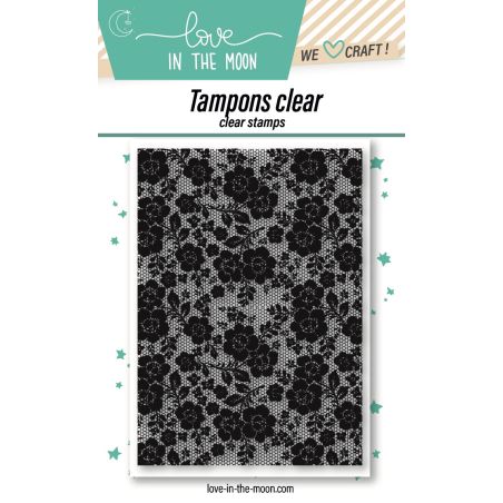 Planche de tampons - Texture dentelle - Love in the Moon