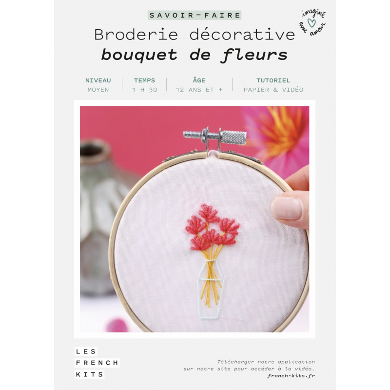 Kit Broderie Fleur