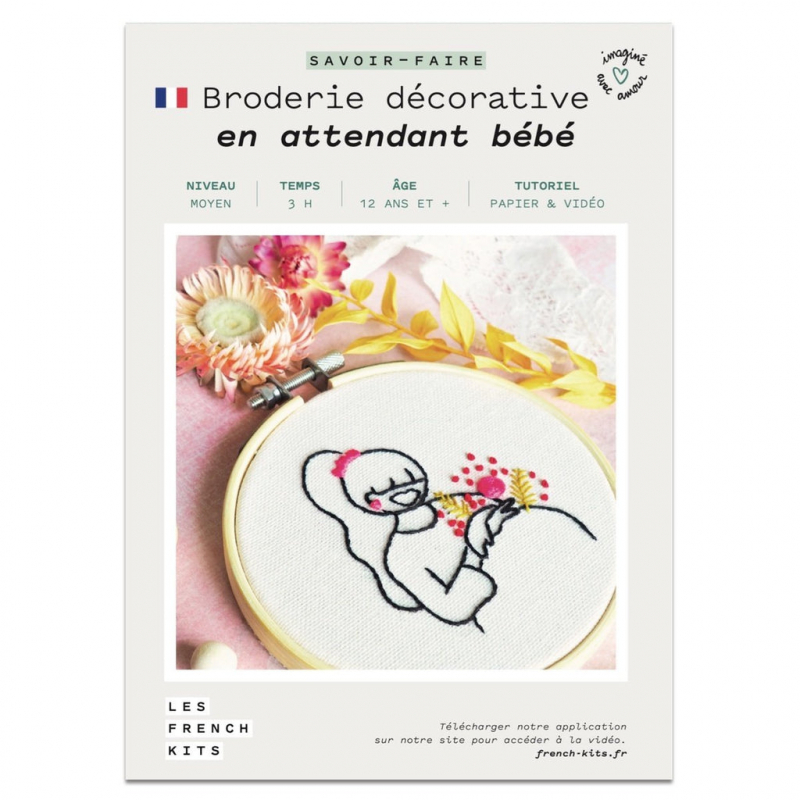 Kit Broderie Femme Enceinte