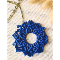 Kit Macramé Pendentif - Soleil