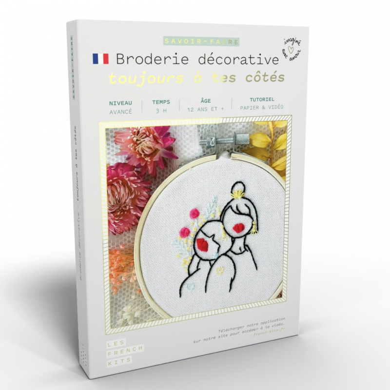 Kit Broderie -Toujours à tes cotés