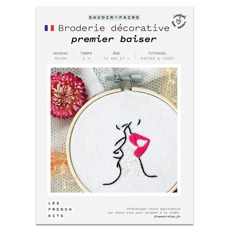 Kit Broderie - Premier baiser