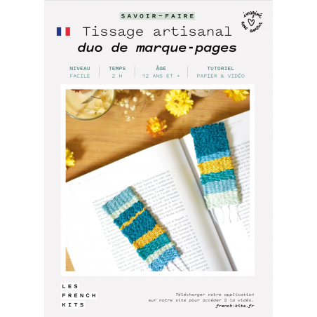 Kit Tissage Duo de marque-pages