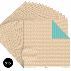 Papier Recto / Verso - 30.5cm x 31.5cm - 250g/M2 - BL-016