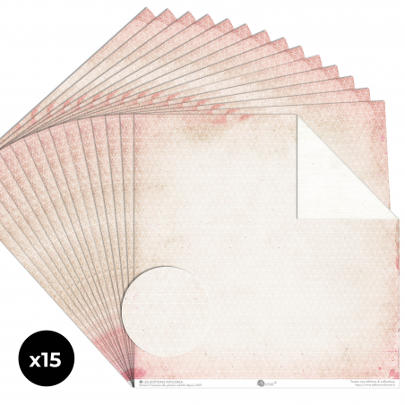 Papier Recto / Verso - 30.5cm x 31.5cm - 250g/M2 - BL-030