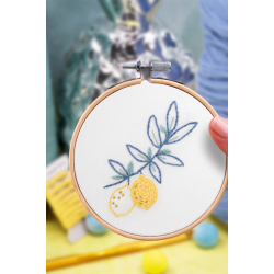 Kit Broderie décorative - Citronnier